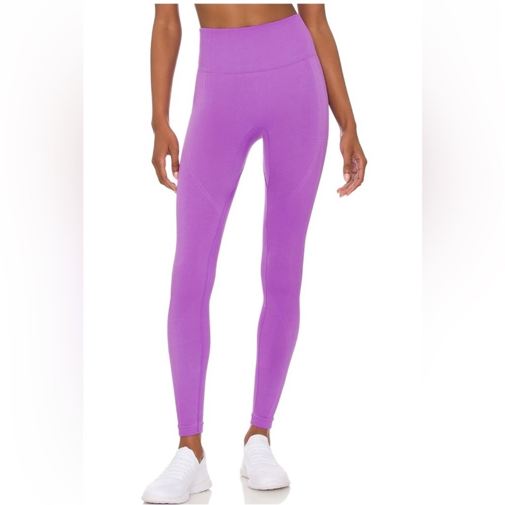 NWT ALALA Seamless Rib Legging in Amethyst small